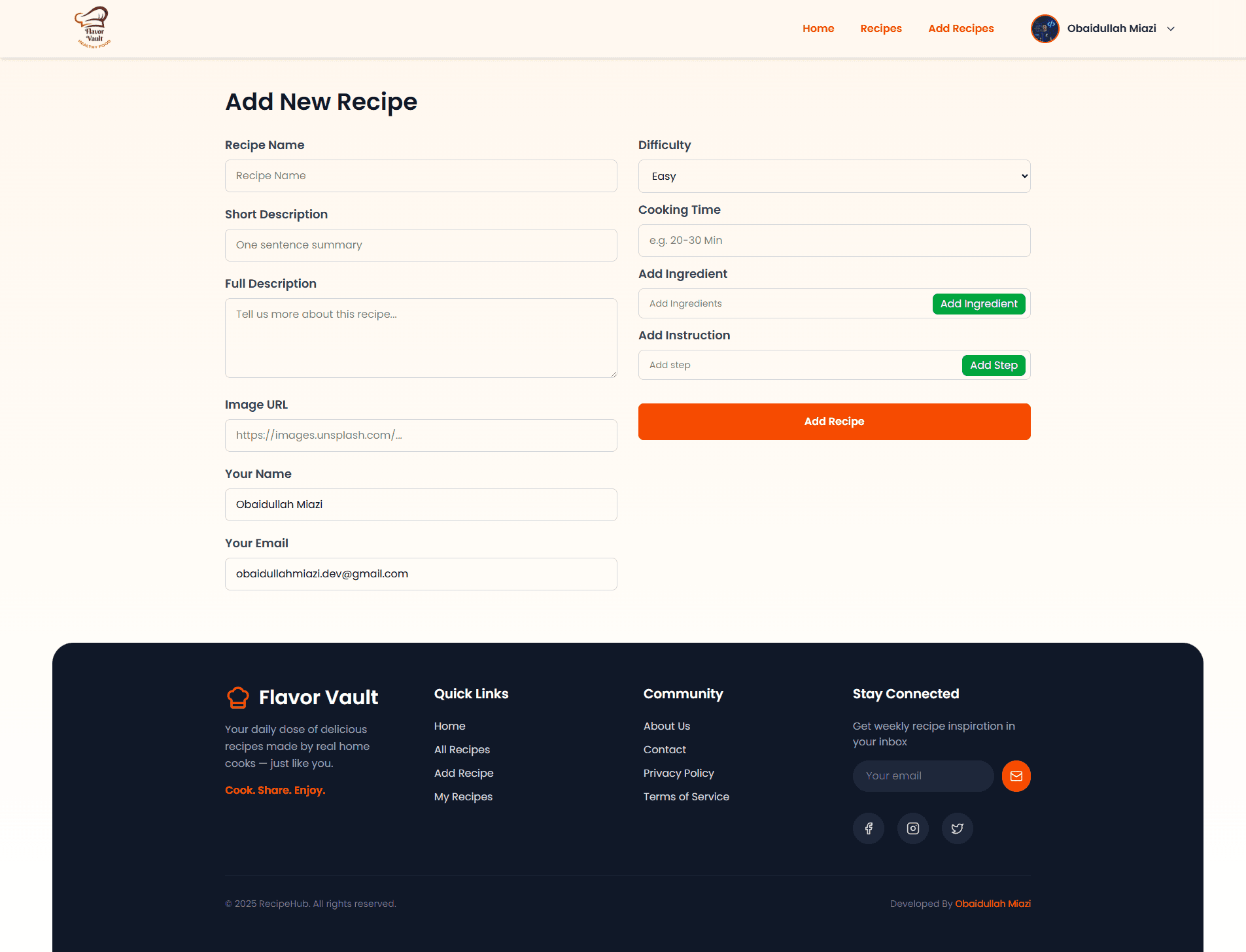 Recipe Collection - 2