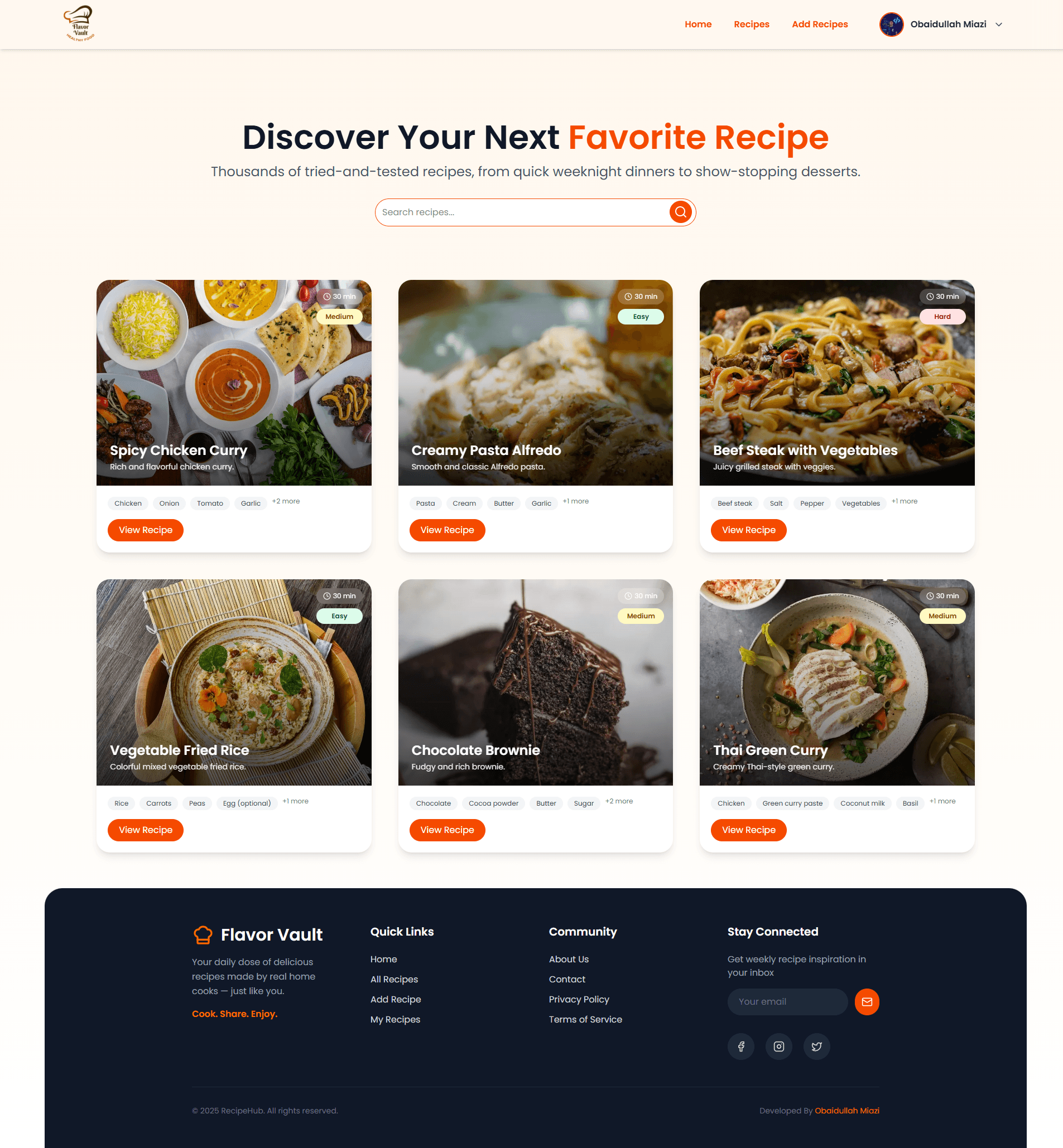 Recipe Collection - 3