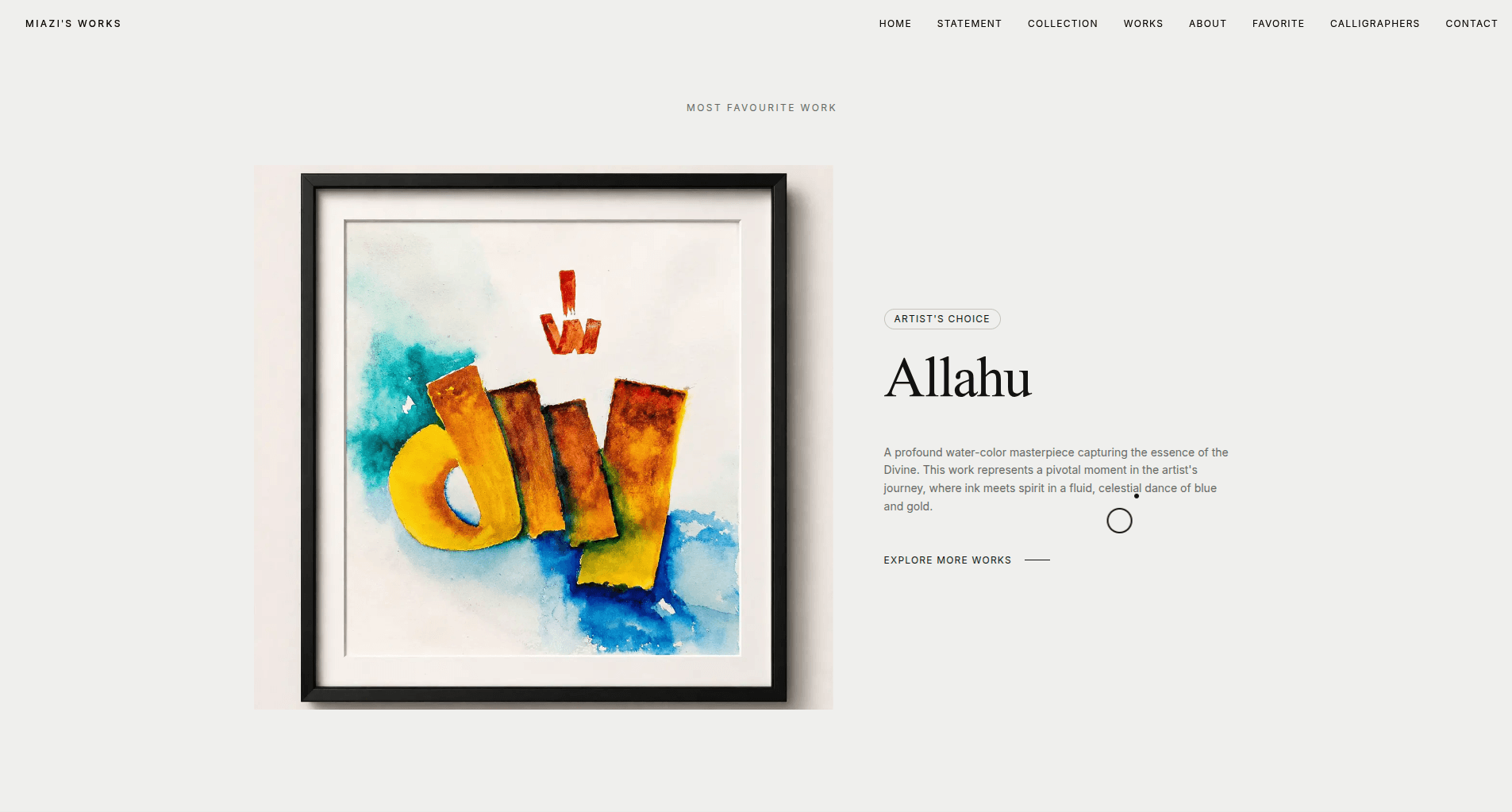 Art Showcase Portfolio - 2
